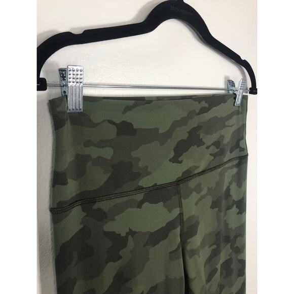 Lululemon Women's 10 Align High Rise Pant 25" Green Camo Leggings Athletic Yoga - Picture 3 of 10